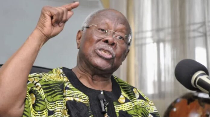 "We can’t keep quiet" - PDP chieftain, Bode George, slams Tinubu over state of emergency in Rivers
