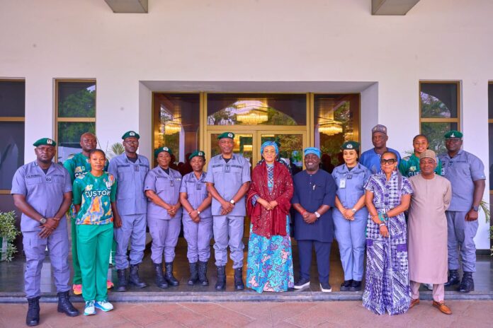 Customs names Remi Tinubu as ”Grand Patron“ for African volleyball tournament 