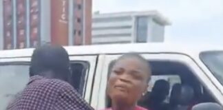 Police arrest Lagos thug assaulting female driver in viral video