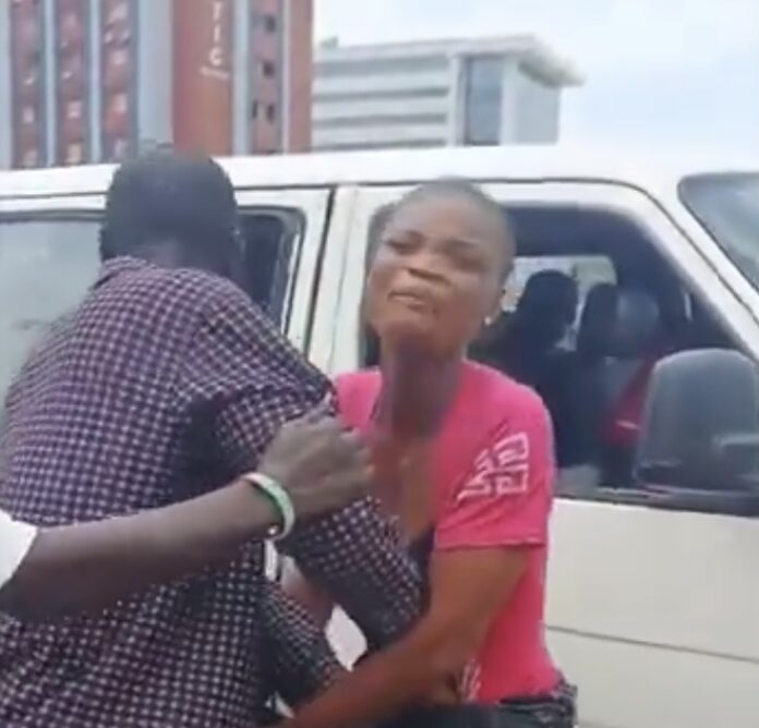 Police arrest Lagos thug assaulting female driver in viral video