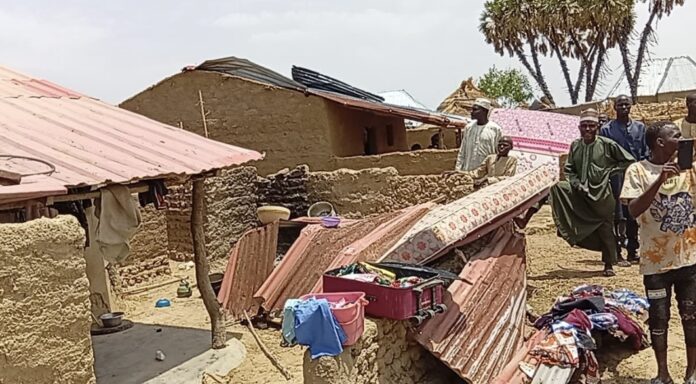 Rainstorm wreaks havoc in Kebbi, destroys houses, valuables