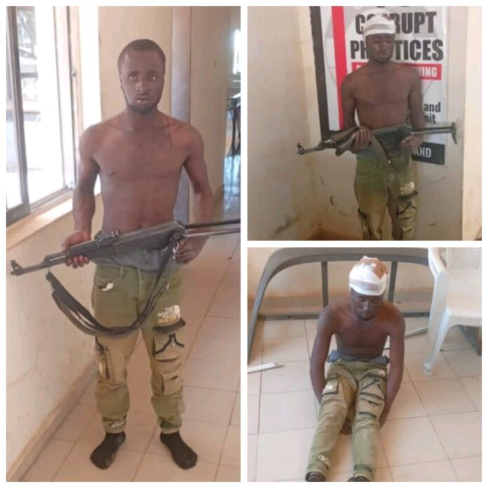 Man arrested with AK-47 rifle, ammunition inside Plateau church