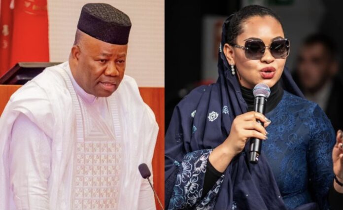 Sen Natasha mocks Akpabio with erection apology
