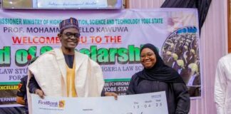 Gov. Buni awards scholarship to 127 law students