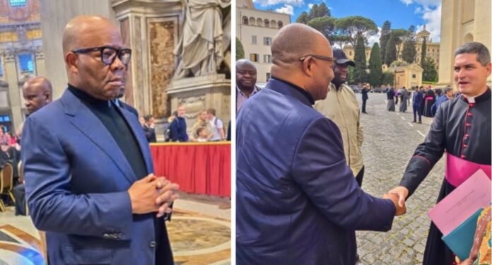 Senate President Godswill Akpabio, others arrive Vatican ahead of Pope Francis’ funeral