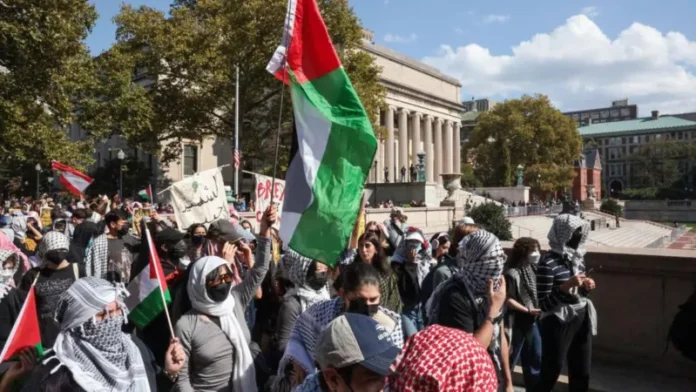 Pro-Palestinian student activist arrested at US citizenship interview