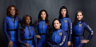 Singer Katy Perry joins all female crew to space