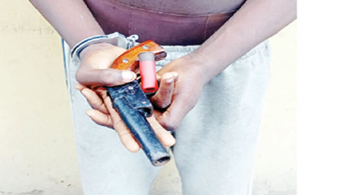 Police arrest 16-year-old boy with locally made gun