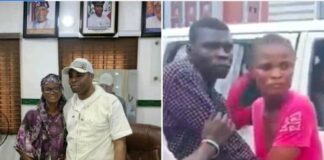 Lagos NURTW chairman meets female bus driver assaulted by hoodlums
