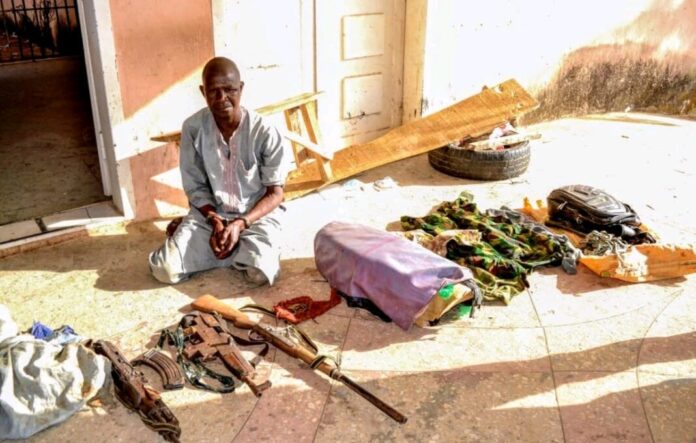 Troops nab 55-year-old kidnapper, recover sophisticated weapons Troops nab 55-year-old kidnapper, recover sophisticated weapons