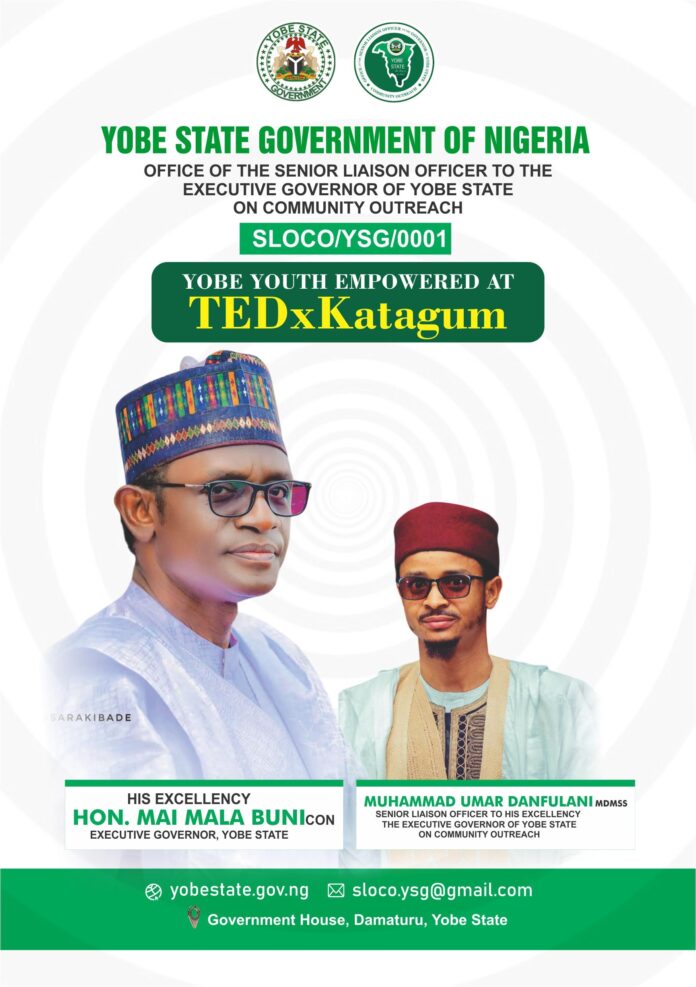 Yobe youth shines at TEDKatagum event as Gov. Buni prioritises youth development