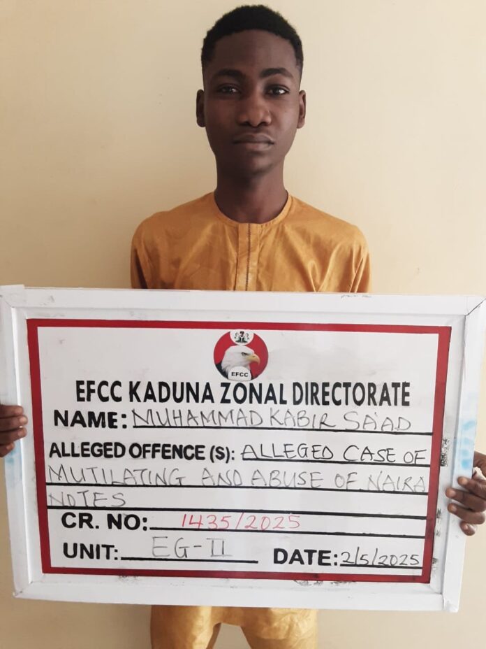 EFCC arrests content creator for naira abuse aftet social media dare
