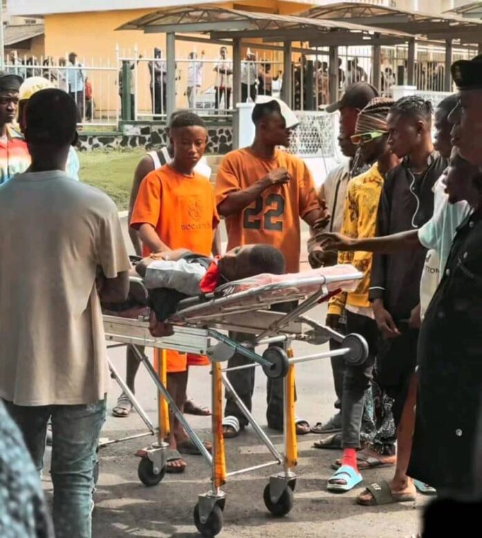 Student killed by police stray bullet during raid in Ibadan Student killed by police stray bullet during raid in Ibadan