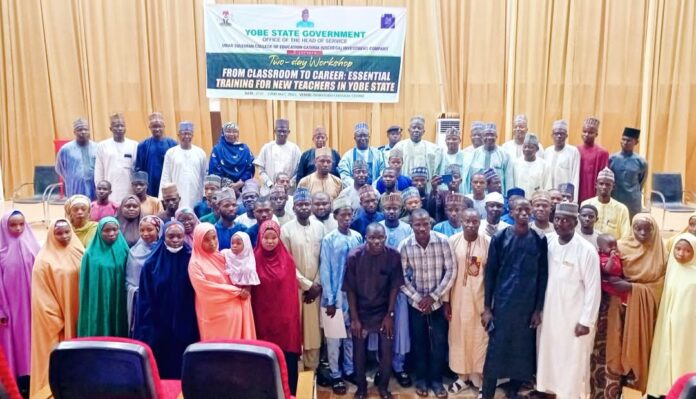 Yobe organises intensive training for 450 newly employed teachers