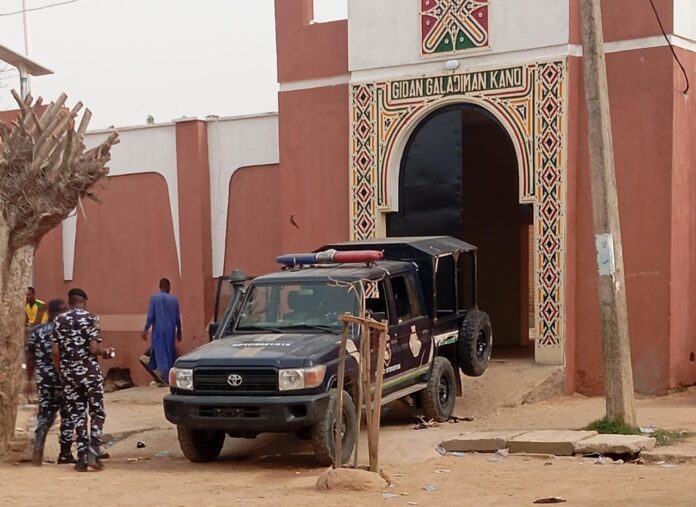 Police Storm Galadiman Kano’s Residence in Galadanci