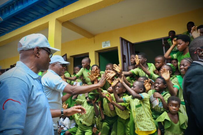 CGC Adeniyi unveils school, healthcare centre in Sagbokoji under 'Customs Cares' initiative (Pictures) CGC Adeniyi unveils school, healthcare centre in Sagbokoji under 'Customs Cares' initiative (Pictures)
