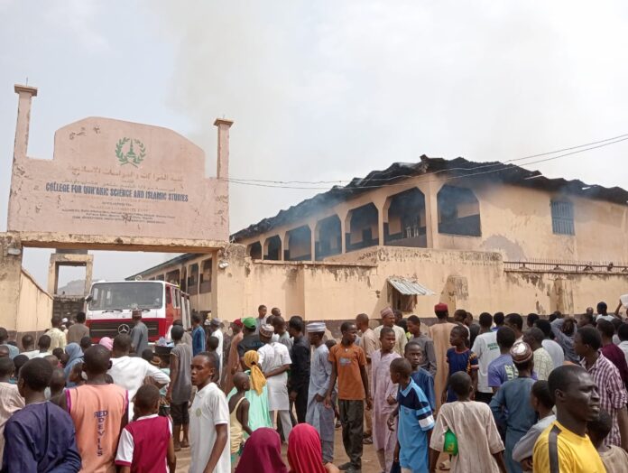 Fire guts Sheikh Dahiru Bauchi's Qur'anic school