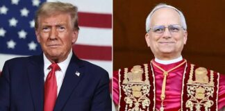 Trump reacts to emergence of first American Pope