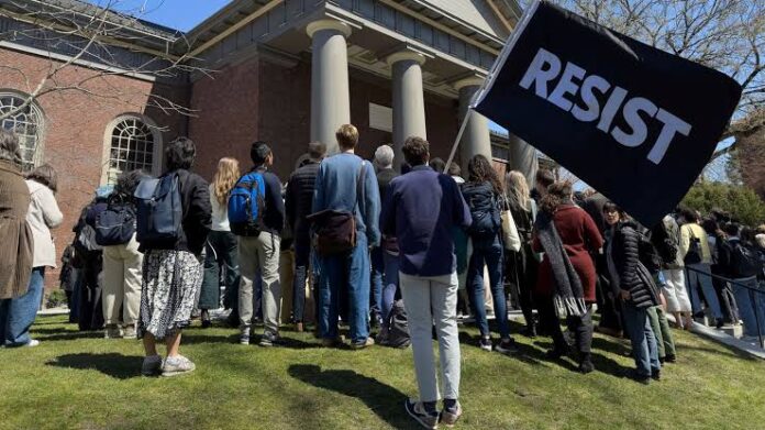 Trump revokes Harvard’s ability to enroll foreign students