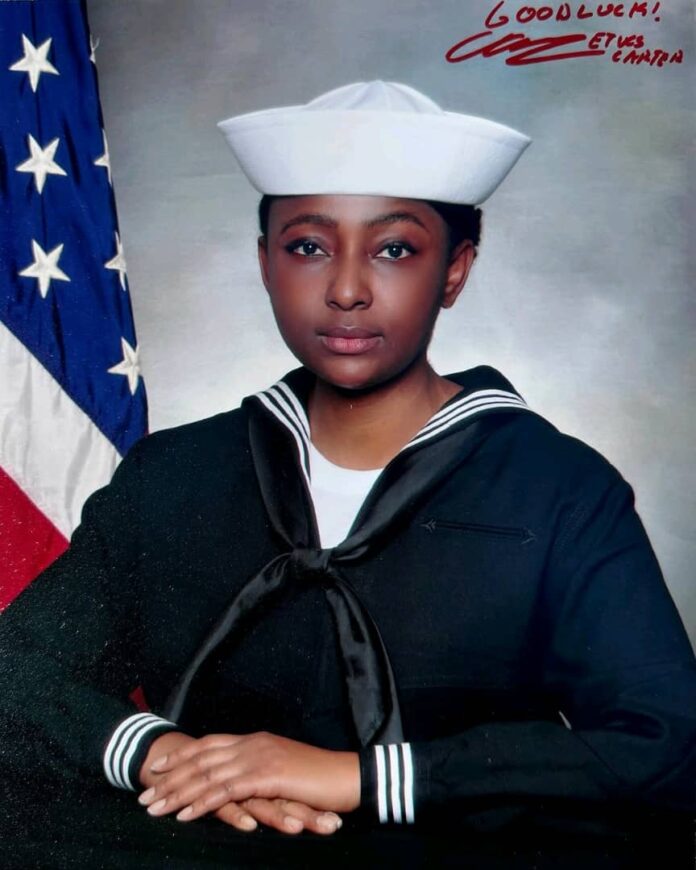 Nigerian actress joins U.S Navy, becomes American citizen Nigerian actress joins U.S Navy, becomes American citizen