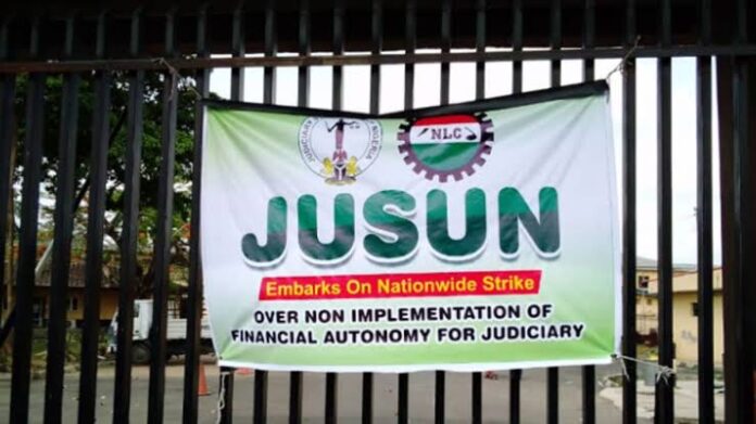 Judiciary workers suspend one-day-old strike, list demands Judiciary workers suspend one-day-old strike, list demands