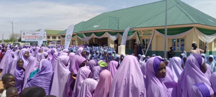 NEDC inaugurates Ari Kime Mega School in Yobe to tackle overcrowding (Pictures)