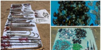 Police arrest 51 suspects, recover weapons, illicit drugs