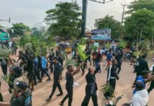 Protest: Angry youths block Abuja-Makurdi highway