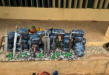 Police arrest 183 suspects, recover vehicle, firearm, hard drugs