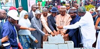 Tinubu flags off construction of new INEC national office
