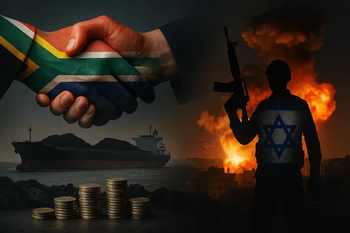 How South Africa quietly powers Israel’s war on Gaza, by Thomas Karat