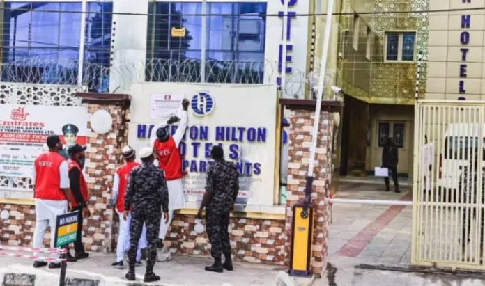 EFCC cracks down on Kaduna hotel, seals facility over money laundering EFCC cracks down on Kaduna hotel, seals facility over money laundering