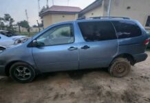 Kano police crack down on vehicle thieves, arrest 2 suspects, recover 3 stolen cars Kano police crack down on vehicle thieves, arrest 2 suspects, recover 3 stolen cars