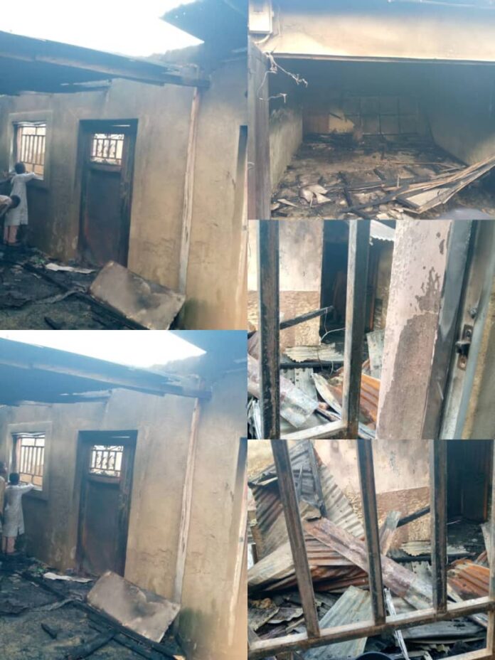 Fire destroys district head's house in Bauchi Fire destroys district head's house in Bauchi
