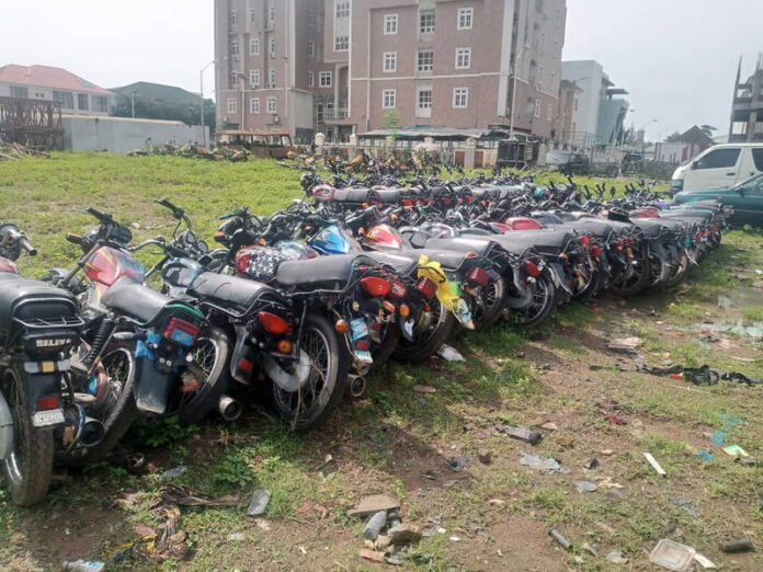 One Chance: FCTA impounds 40 cars, 52 motorcycles in Abuja