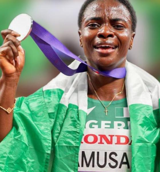 Tobi Amusan secures silver medal at World Championships in Tokyo Tobi Amusan secures silver medal at World Championships in Tokyo