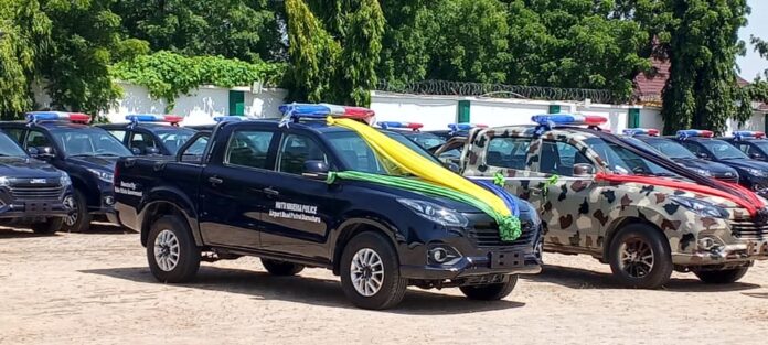 Gov. Buni provides 47 vehicles, 50 motorcycles as logistics support for security agencies