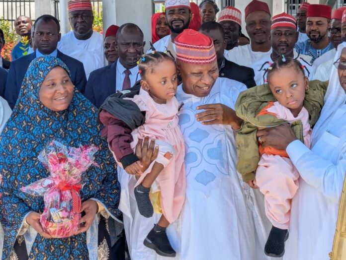 Gov Yusuf welcomes separated Kano conjoined twins from Saudi Arabia Gov Yusuf welcomes separated Kano conjoined twins from Saudi Arabia