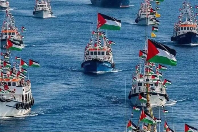 Italy, Spain dispatch warships in defence of Gaza aid flotilla Italy, Spain dispatch warships in defence of Gaza aid flotilla