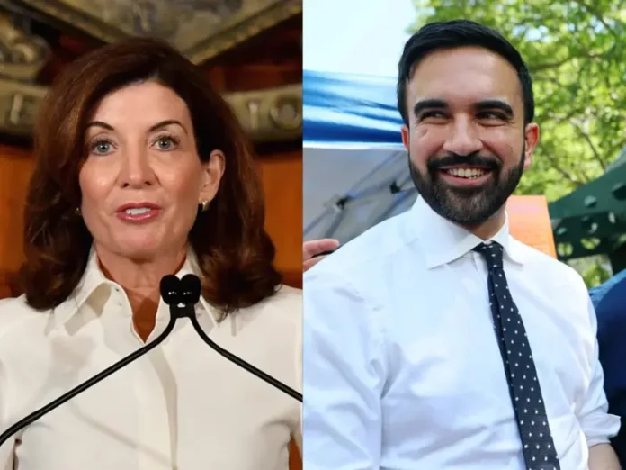New York governor Hochul backs Mamdani for mayor, vows to resist Trump’s influence
