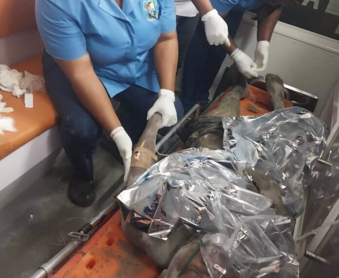 Six rescued as two-storey building collapses in Lagos