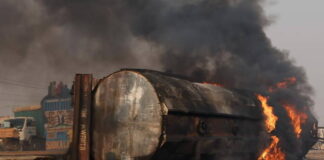 Many feared dead, vehicles burnt as petrol tanker explodes in Ogun