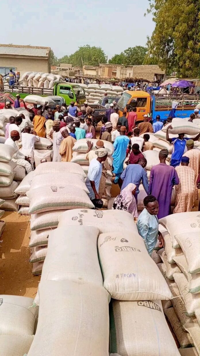 Prices of grains, other food items at Dawasa Market, Yobe State Prices of grains, other food items at Dawasa Market, Yobe State