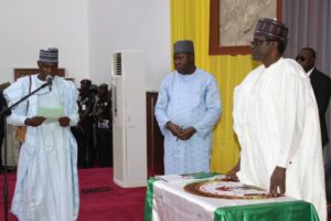 Gov Buni swears in new appointees, urges integrity, proactive service