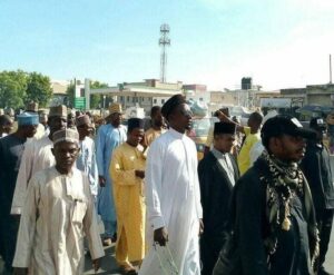 Hundreds decry alleged Anti-Nigeria remarks by president Trump in protest