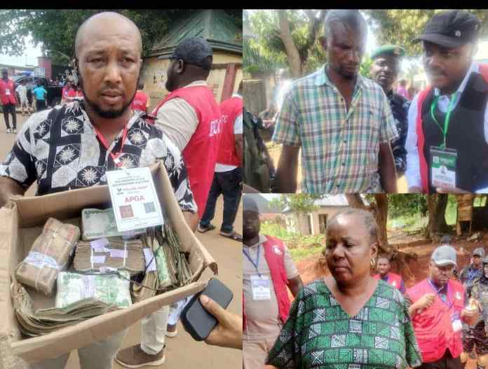 EFCC arrests three over alleged vote Buying in Anambra governorship election EFCC arrests three over alleged vote Buying in Anambra governorship election