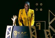 Nnadozie makes history with 3rd consecutive CAF best goalkeeper win