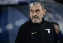 Lazio boss Sarri undergoes successful heart procedure