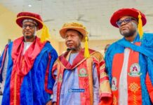 Al-Qalam Varsity graduates 1,109 students at 17th convocation, honours Aminu Masari, others (Pictures)
