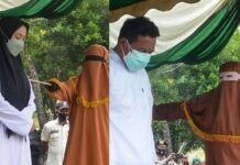 Lovers receive 140 lashes for having sex outside marriage